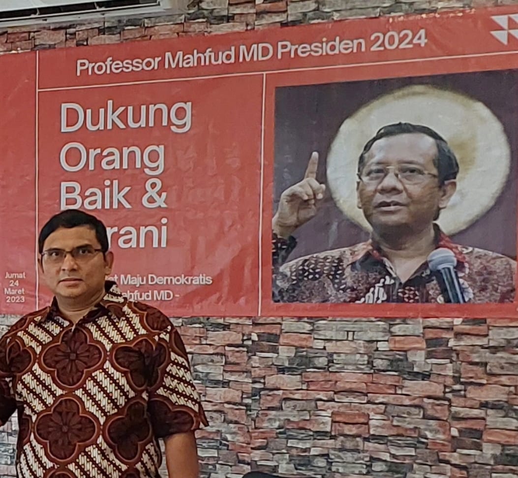 Aktivis 98 Sulaiman Haikal: Mahfud MD adalah Variabel Determinan Kemenangan Capres