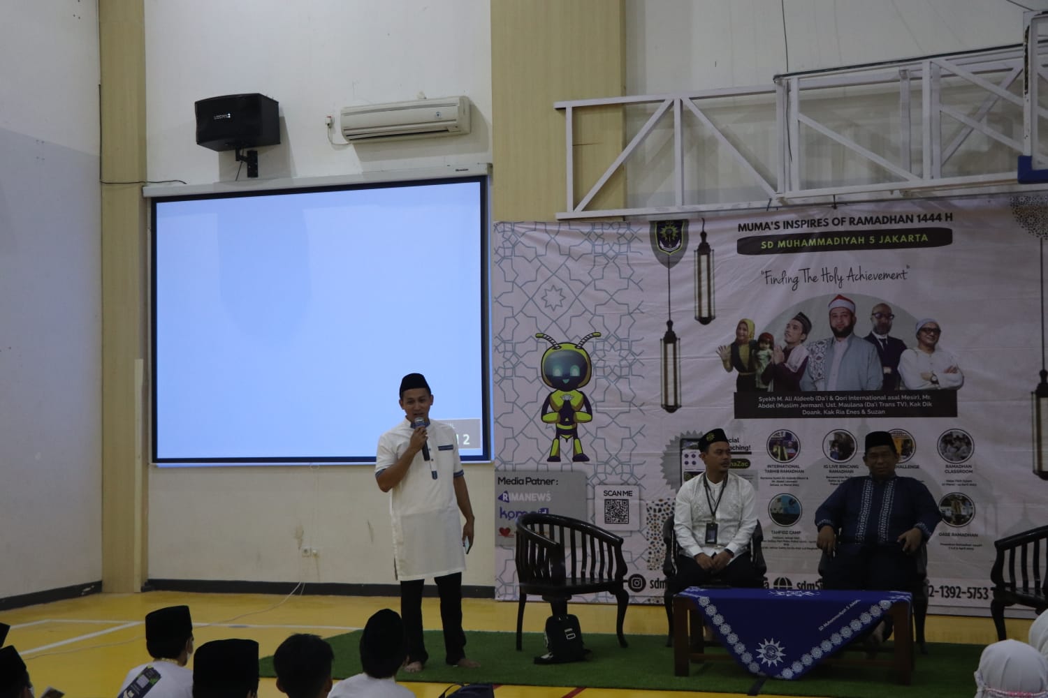 Antusias Santri-Santriwati SD Muhammadiyah 5 Ikuti Oase Ramadhan 1444 H