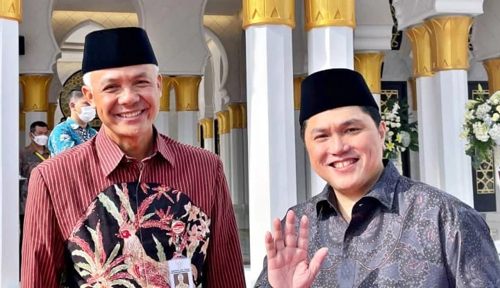 Tagar #GanjarErickDuetTerbaik Ramaikan Jagad Twitter, Banjir Dukungan Netizen!
