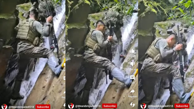 Medan Terjal Hutan Belantara Demi Menumpas KKB, Brimob Banjir Dukungan Warganet!