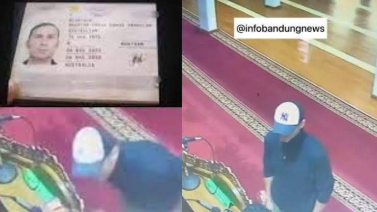 Polisi Gerak Cepat, Bule yang Ludahi Imam Masjid Al Muhajir Bandung Sudah Diamankan
