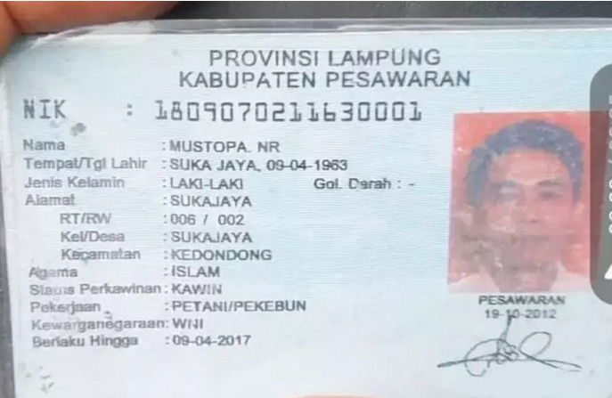 Pelaku Penembakan di Kantor MUI Warga Lampung