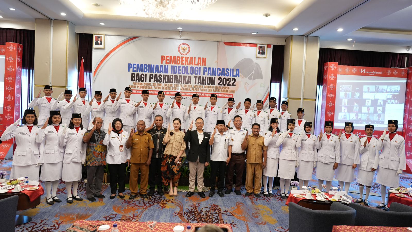 Pembekalan Paskibraka, BPIP : Paskibraka Calon Pemimpin, Harus Berjiwa dan Berkarakter Pancasila