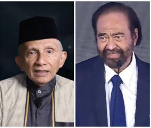 Panas-Panasi Surya Paloh, Fernando Emas: Amien Rais Tak Miliki Jiwa Negarawan & Provokatif ! Dia juga Halangi Pemberantasan Korupsi Johnny G Plate