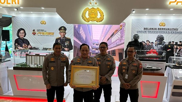 Kinerja Anggaran Terbaik di 2022, Polri Raih Penghargaan dari Kemenkeu