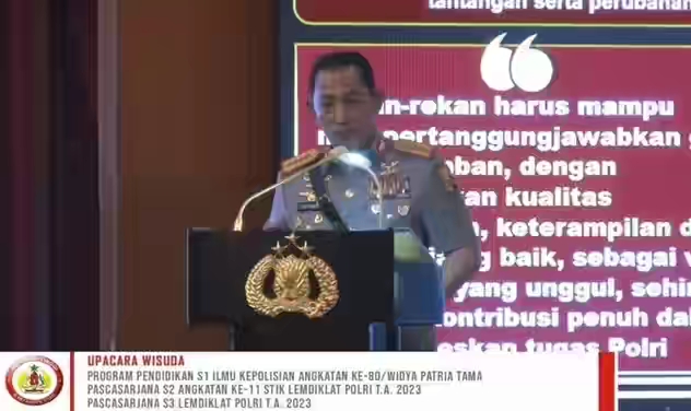 Kabar Gembira, Kata Kapolri Masyarakat Juga Bisa Ikut Kuliah di Universitas Kepolisian Indonesia