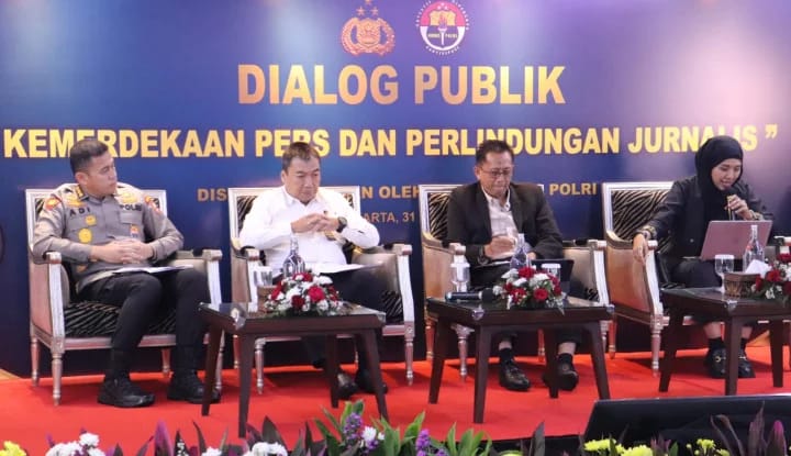 Polri Komitmen Jaga Kemerdekaan Pers dan Independensi Jurnalis