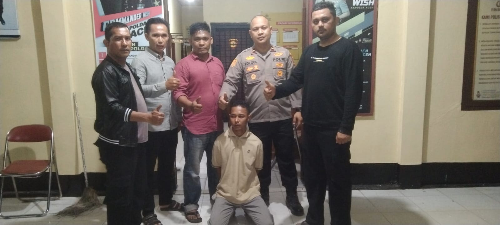 Polsek Panteraja Sukses Ringkus Pemerkosa di Pantai Wisata Kuthang-Trienggadeng Pidie Jaya