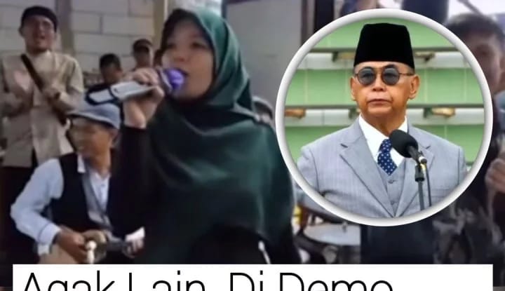 Lagi Didemo Malah Nyanyi Lagu Yahudi, Ponpes Al Zaytun Emang Agak Lain