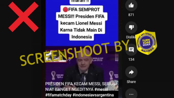 Messi Tak Main di Indonesia, Kena Semprot FIFA? Ini Faktanya