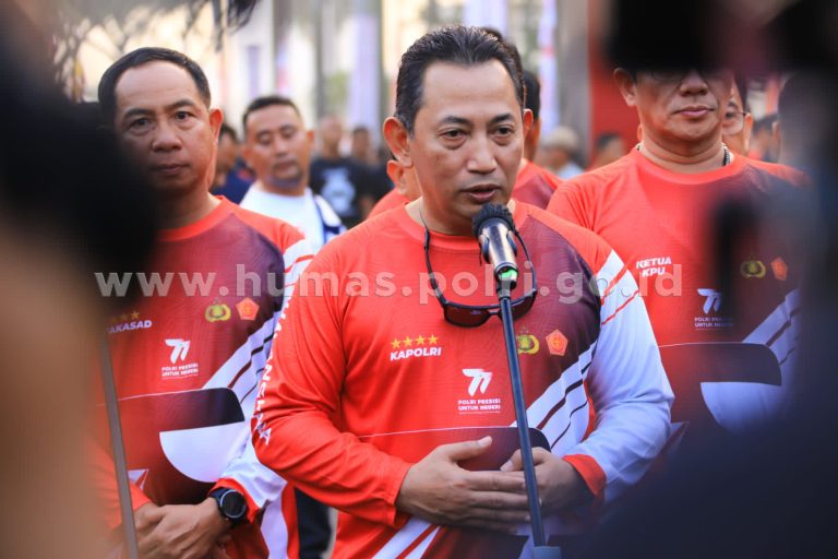 Kapolri Gelorakan Pemilu Damai di 2024