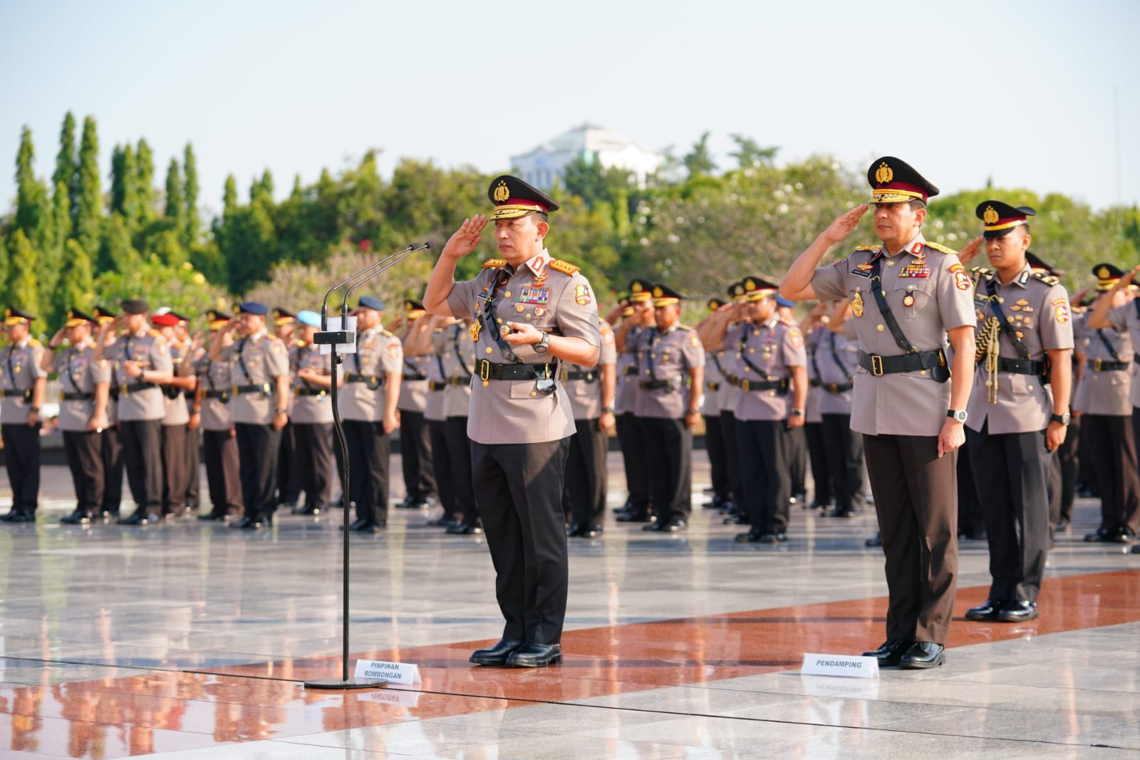 Kapolri di TMP Kalibata