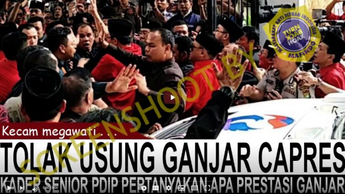 Kader PDIP Deklarasi Usung Anies dan Tolak Capreskan Ganjar, Ini Faktanya