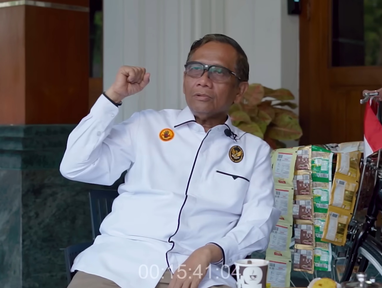Mahfud MD dan Mamat