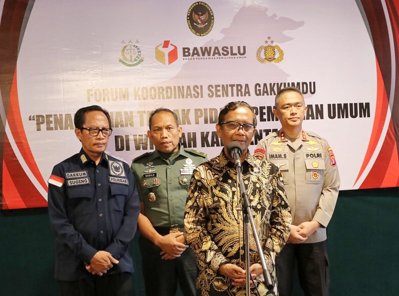 Mahfud di Kaltim
