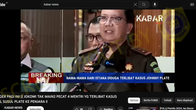 Cek Faktanya, Jokowi Tak Pernah Pecat 4 Menteri karena Terlibat Kasus Korupsi BTS 4G