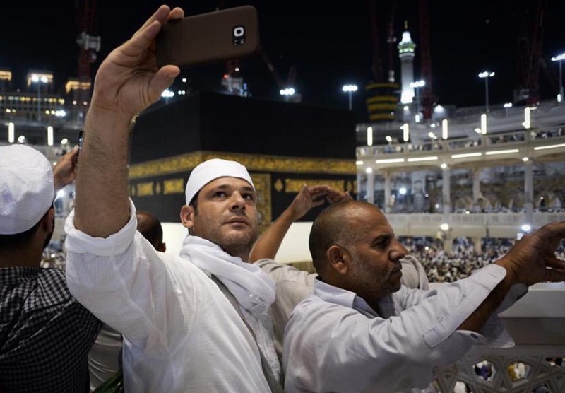 Selfie di Masjidil Haram