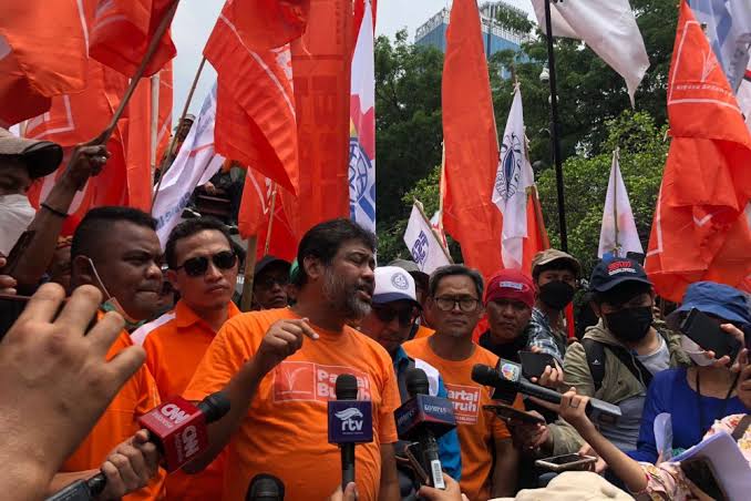 Buruh Didukung Amerika & Eropa Perjuangkan Cabut UU Cipta Kerja, AMI: Pro Asing