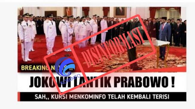 Prabowo Subianto Gantikan Johnny G Plate? Ternyata Begini