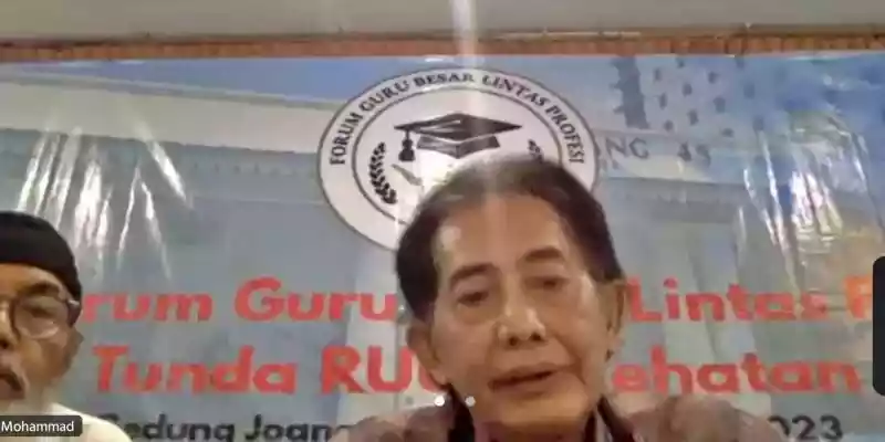 Minta Tunda Pengesahan RUU Kesehatan, Forum Guru Besar Lintas Profesi Kirim Petisi ke Jokowi dan Puan