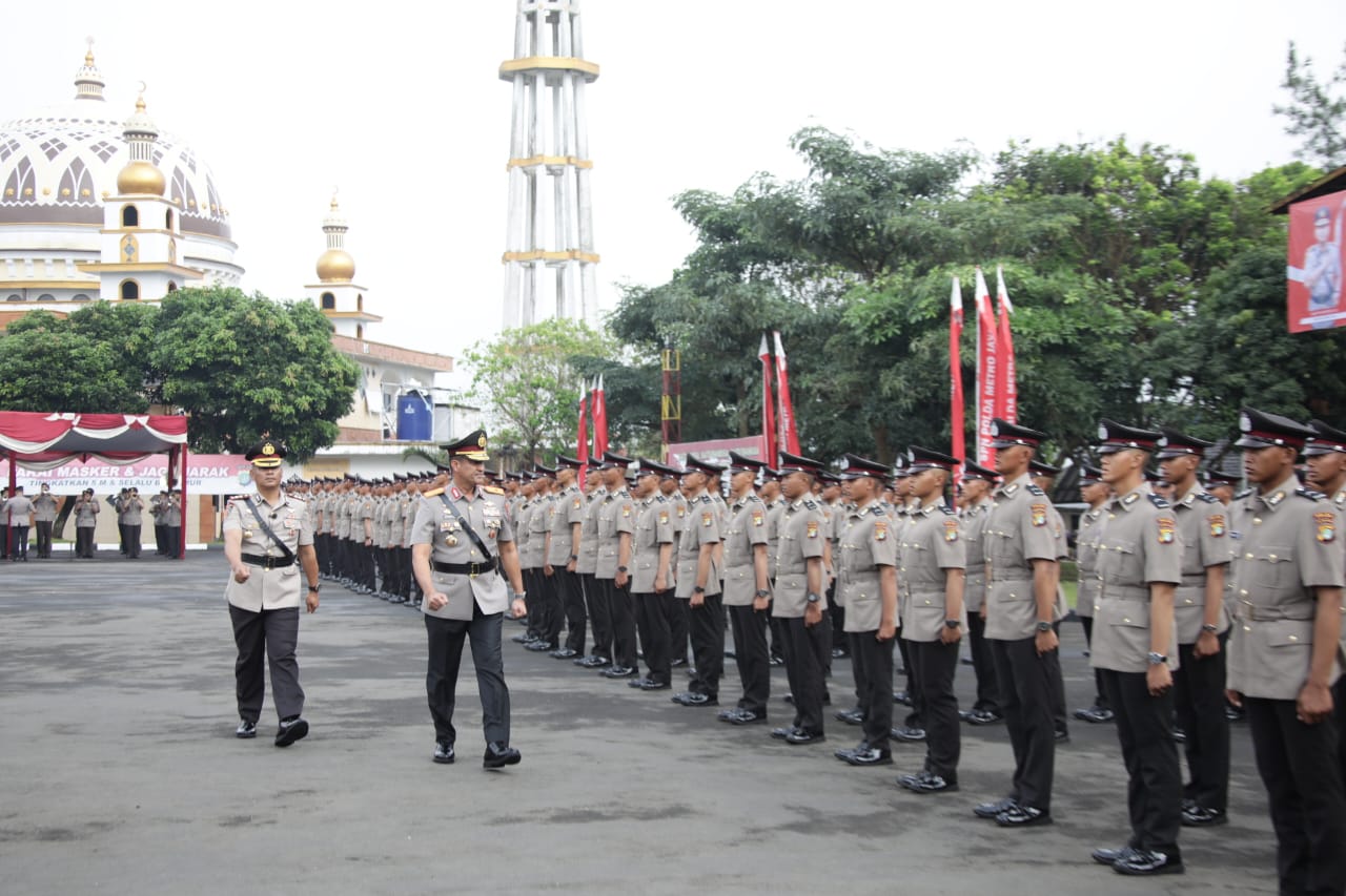 349 Bintara Polri Lulus Pendidikan di SPN Lido Polda Metro Jaya, Resmi Dilantik oleh Wakapolda