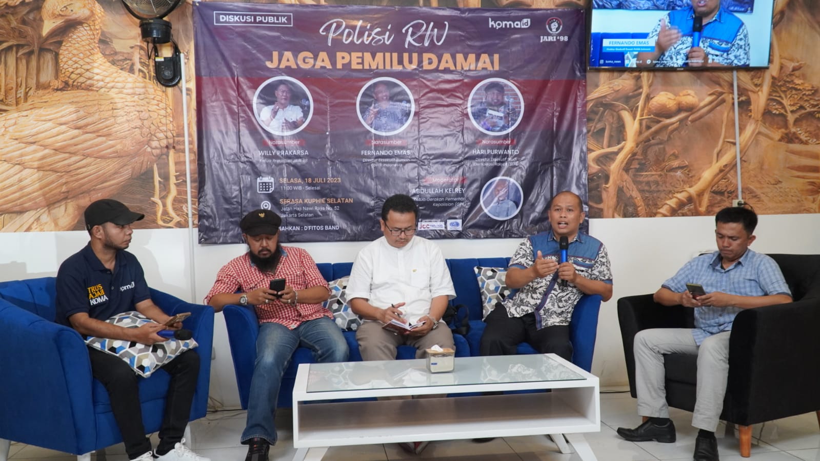 Polisi RW Garda Terdepan Berantas Berita Palsu dan Ciptakan Demokrasi Sehat Jelang Pemilu 2024