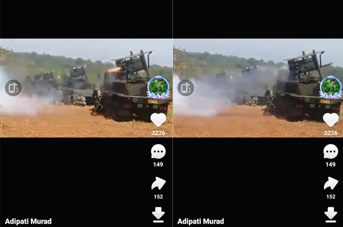 Video TNI Latihan Tempur Dianggap Pamer, Netizen : Coba Latihannya Langsung Hadap Markas KKB