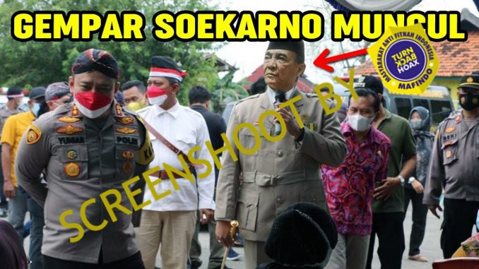 Narasi Heboh Soekarno Masih Hidup Rupanya Cuma Editan Manipulatif