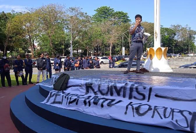 BEM Unpad Demo Kehadiran Ketua KPK RI Firli Bahuri, SDR : Sama Saja Khianati Agenda Reformasi 1998