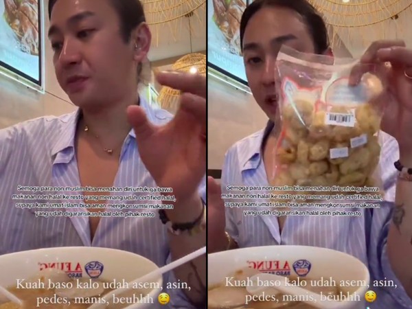 Gercep! Pihak Restoran Halal Hancurkan Semua Alat Makan Usai Seorang Influencer Makan Kerupuk Babi Di Restorannya