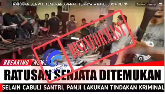 Cek Fakta : Ratusan Senjata Api Ditemukan di Ponpes Al Zaytun?