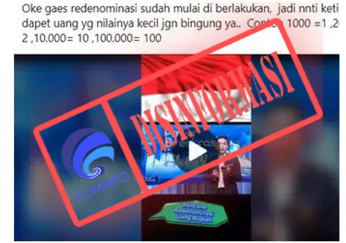 Redenominasi Rupiah Mulai Juli 2023? Cek Faktanya