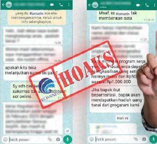 Waspada Penipuan Survei WhatsApp Atas Nama BPS