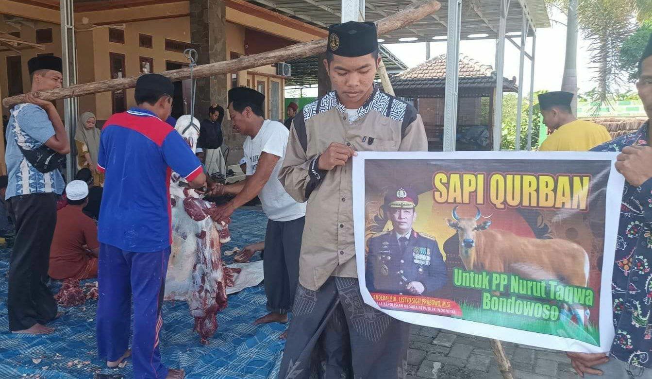 Rutin Berkurban Saat Idul Adha, Pengasuh Ponpes di Jatim Beri Pujian ke Kapolri