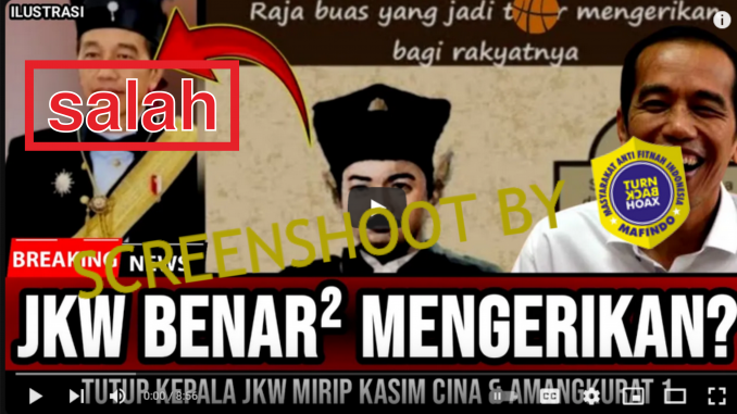Baju Jokowi saat Upacara HUT RI ke 78 Bermakna Negatif? Cek Faktanya