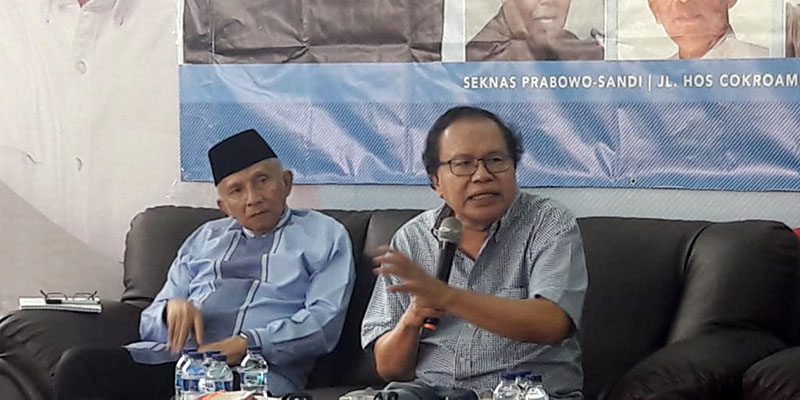 Pertemuan Rizal Ramli & Amien Rais Sore Nanti, Kira-Kira Apa Hasilnya ?
