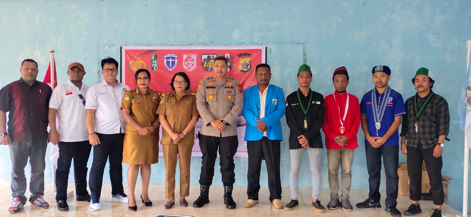 Perkuat Persatuan & Kesatuan, Cipayung Plus Launching Posko Kebangsaan Kab. Biak Numfor