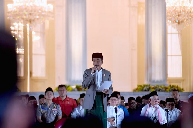 Presiden Jokowi Gelar Dzikir dan Doa Kebangsaan Peringati HUT 78 Indonesia
