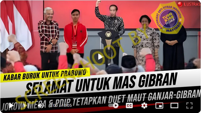 Duet Ganjar-Gibran Disahkan Megawati??