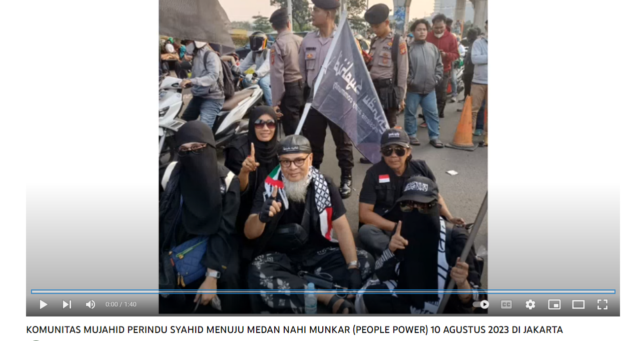 Demo People Power 10 Agustus, Netizen: Ganggu Pengguna Jalan, Indonesia Negara Tentram Jangan Kalian Paksakan Fanatisme Radikalisme