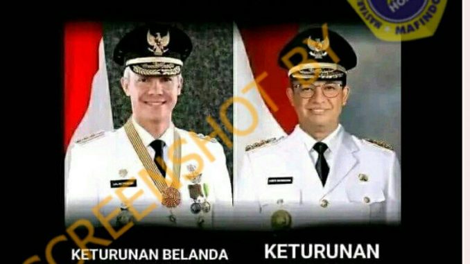 Heboh Ganjar Pranowo Keturunan Belanda, Rupanya Hoaks