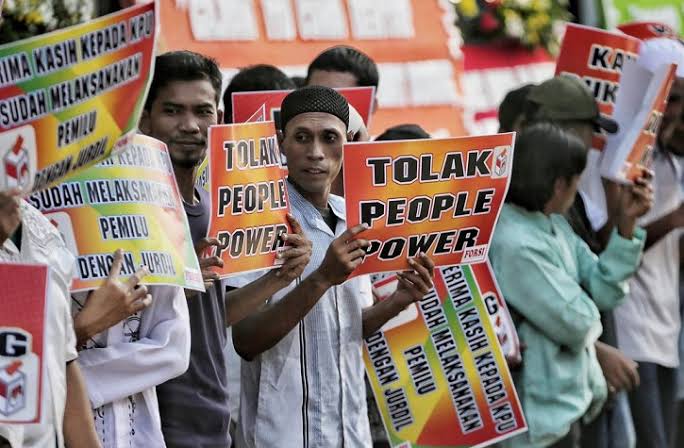 Masyarakat Kompak Tolak People Power 10 Agustus 2023