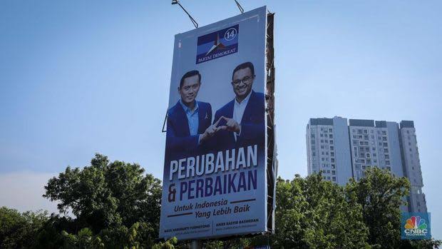 Demokrat Dikecewakan, Baliho Anies – AHY di “Take Down”