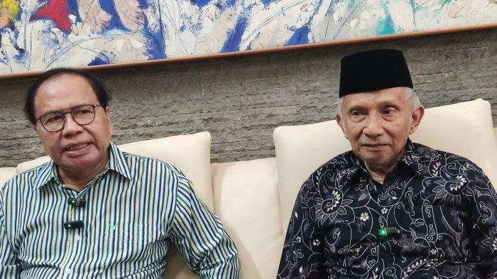 Pertemuan Rizal Ramli & Amien Rais Sampaikan Maklumat ‘Hentikan Pengkhianatan terhadap UUD 1945’