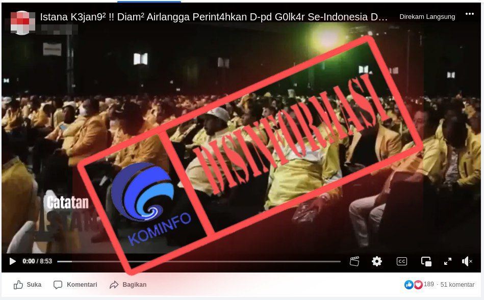 Airlangga Hartarto Kerahkan Seluruh DPD Golkar Dukung Anies? Ini Faktanya
