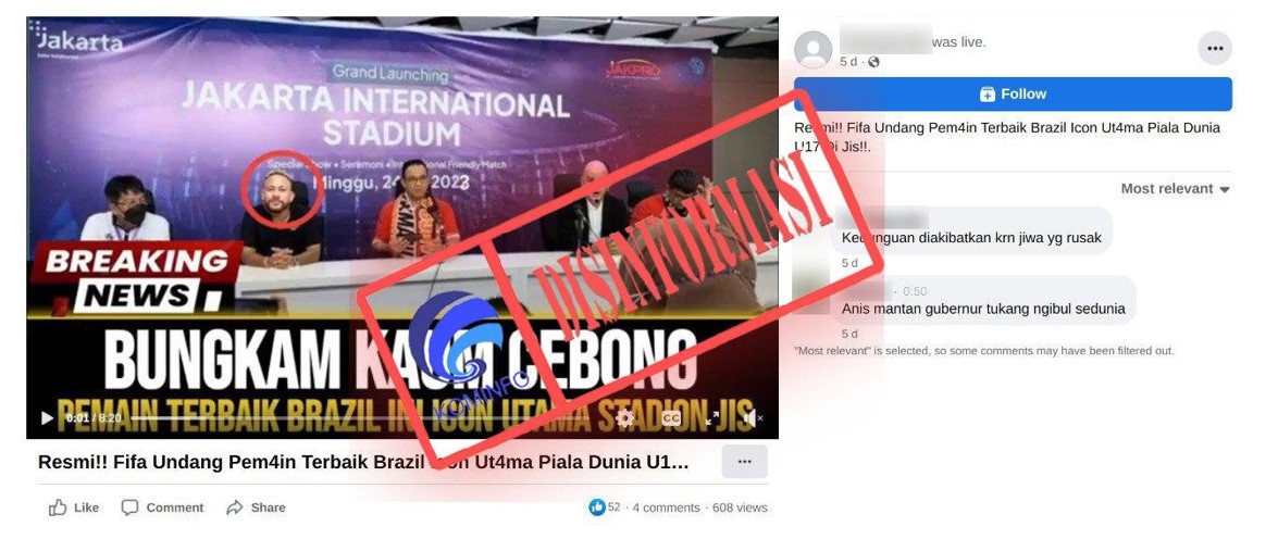 FIFA Undang Neymar ke JIS untuk Jadi Ikon Piala Dunia?