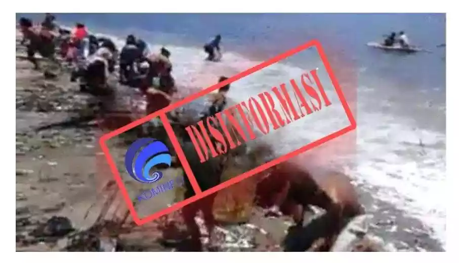 Video Ikan Berhamburan di Pantai Santolo Garut Ternyata Hoaks