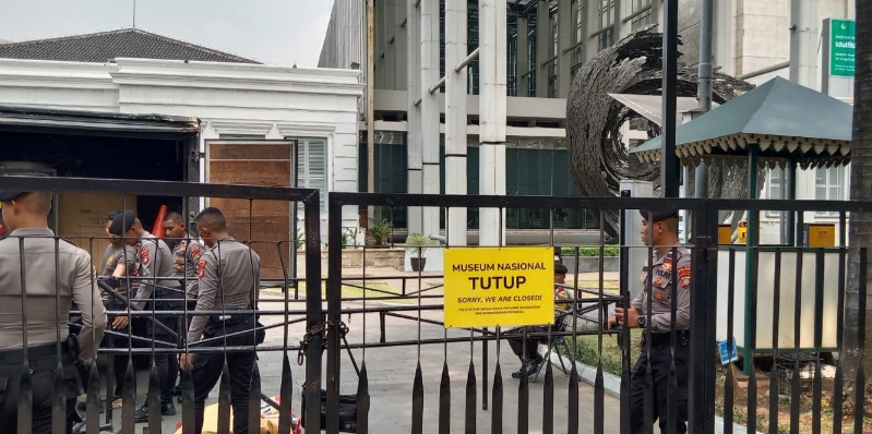 Museum Nasional Kebakaran, Puing dan Artefak Sulit Dibedakan