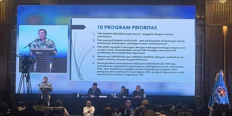Henry Ch. Bangun Terpilih Jadi Ketua Umum PWI