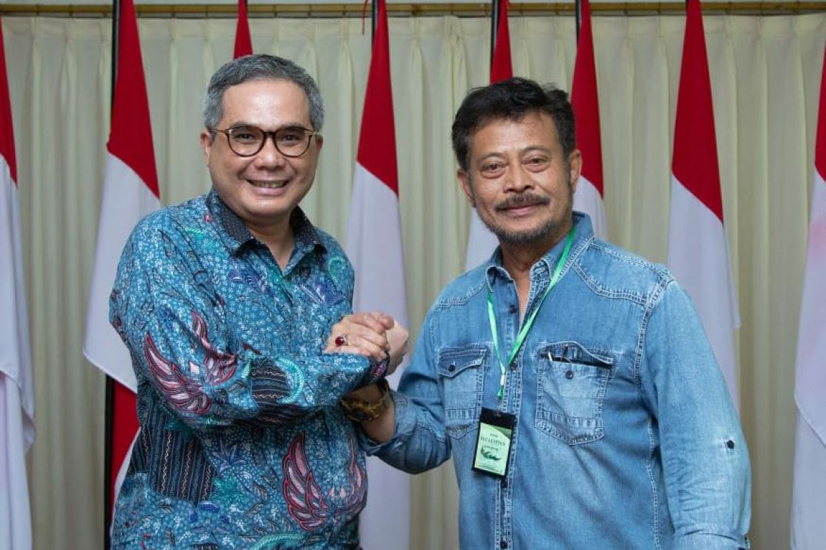 Harvick Hasnul Qolbi dan Syahrul Yasin Limpo